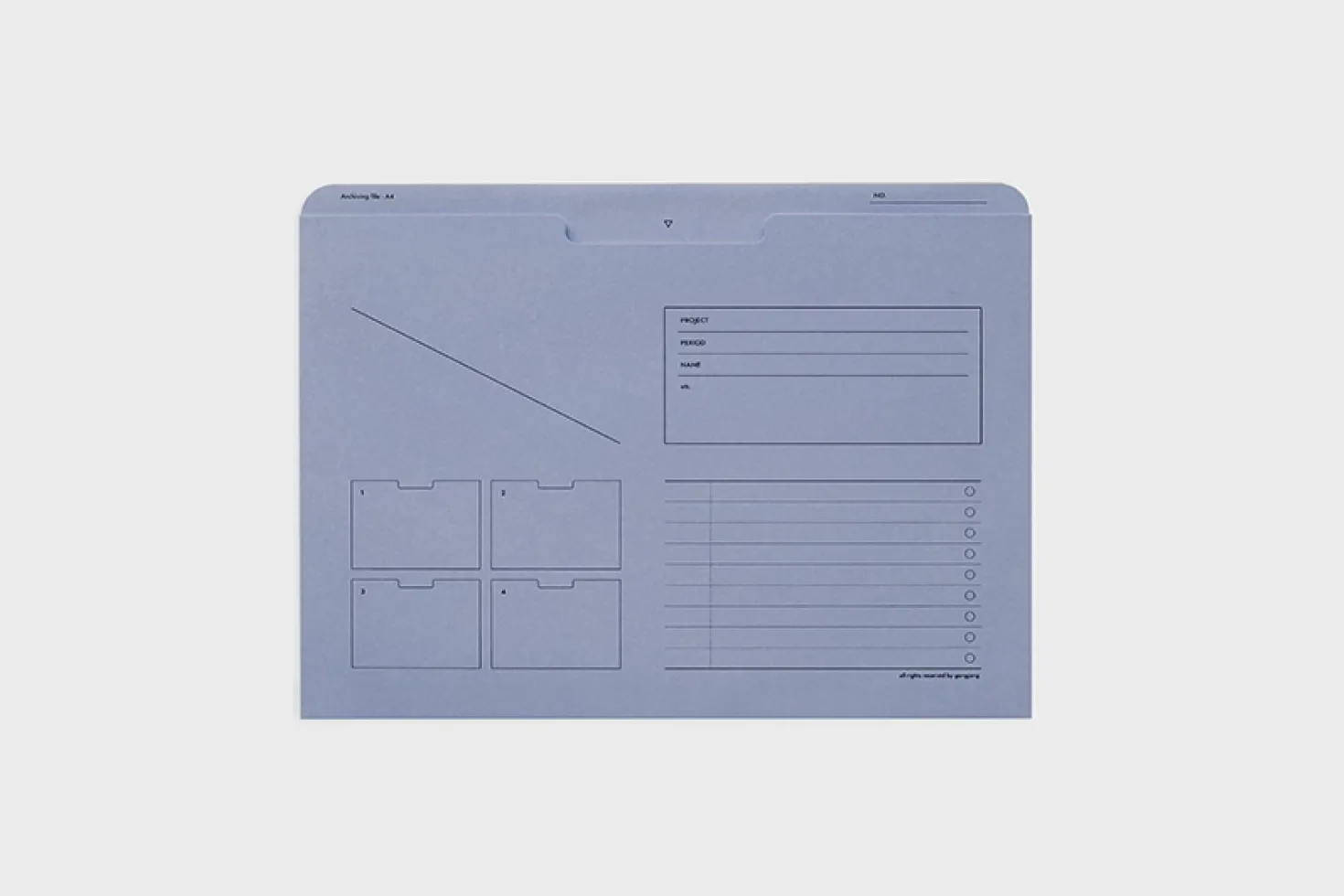 A4 Analogue Archiving Pocket Holder