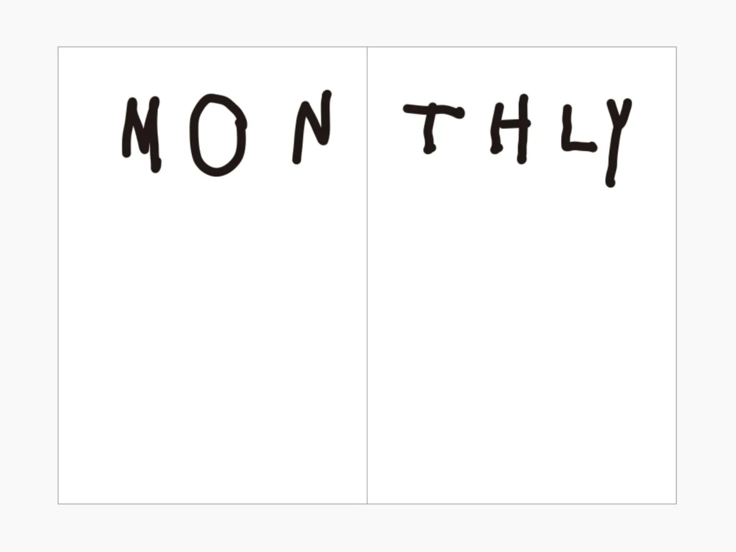All Season Drawing Daily Planner