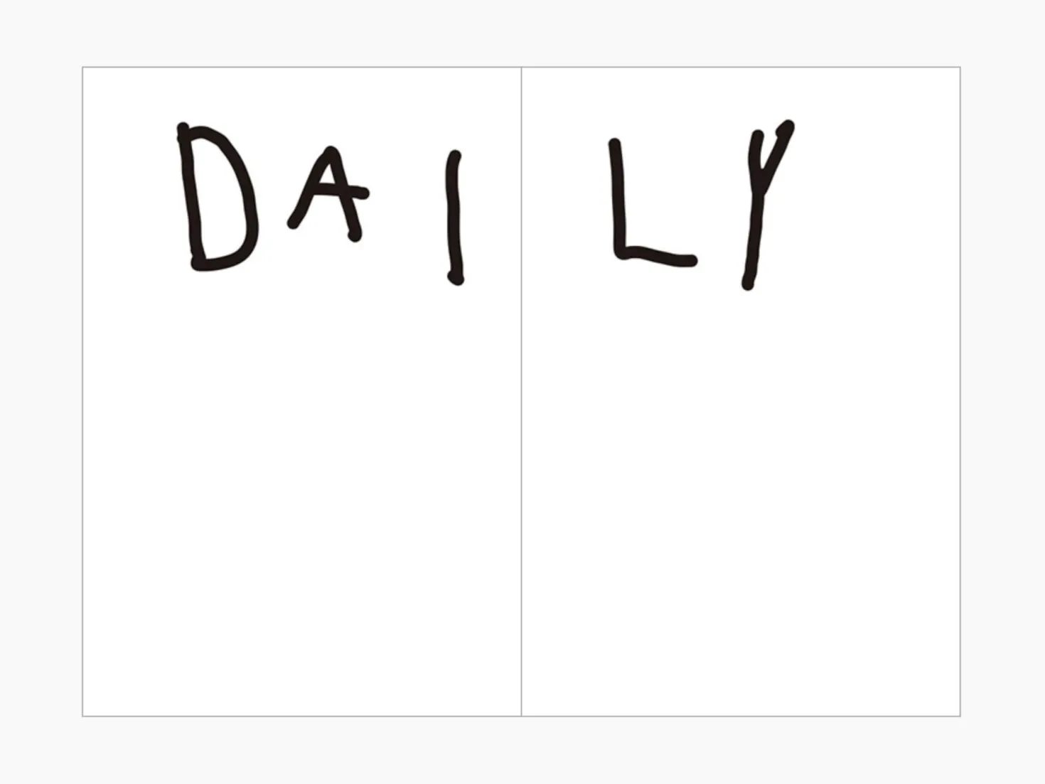 All Season Drawing Daily Planner