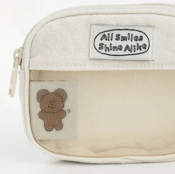 All Smiles Mesh Card Pouch