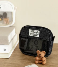 All Smiles Mesh Card Pouch