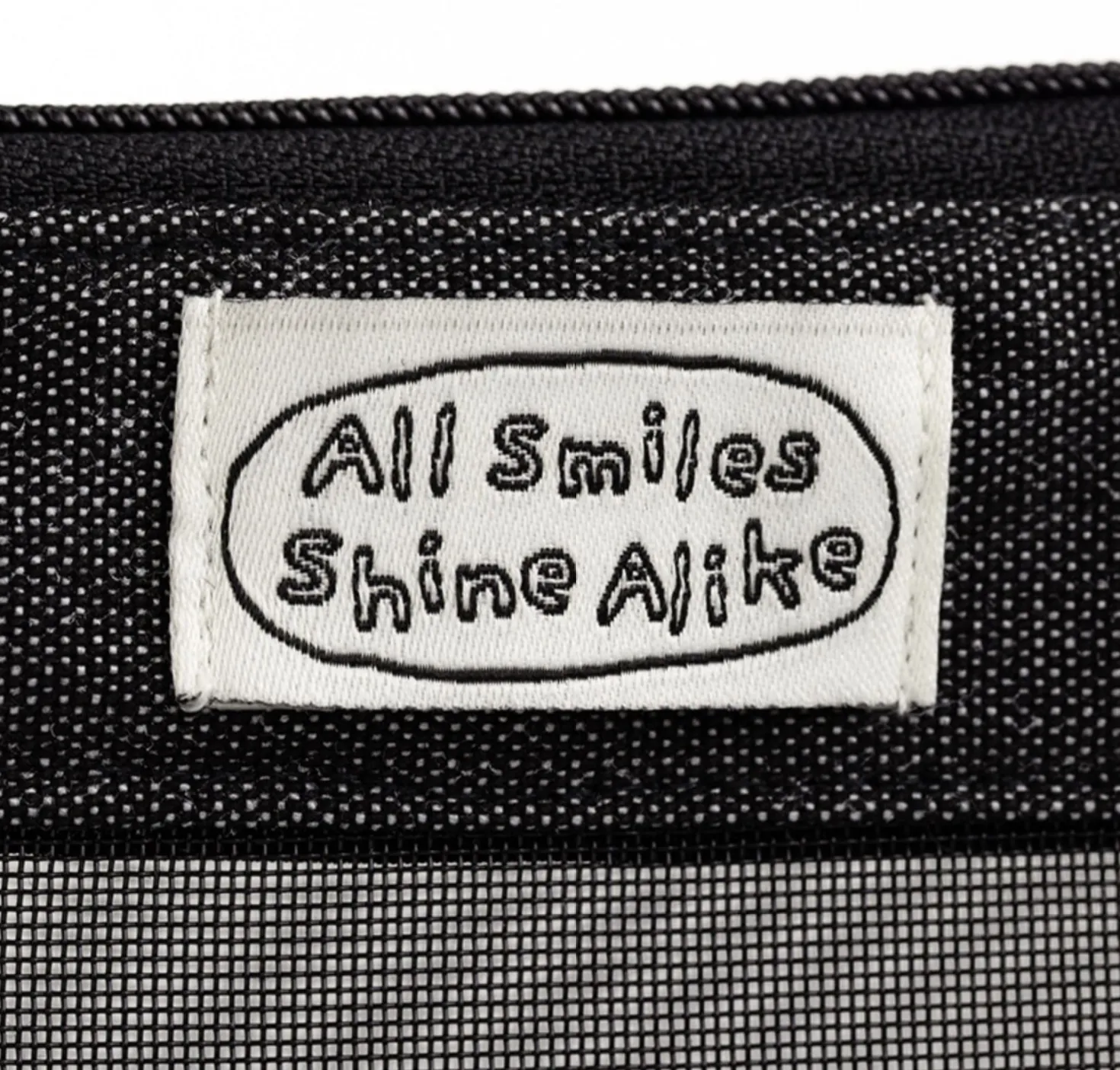 All Smiles Mesh Pencil Pouch