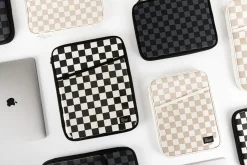 A Low Hill Check Pattern 13 in. Laptop Pouch