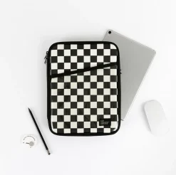 A Low Hill Check Pattern 11 in. Tablet Pouch