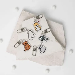 Animal Acrylic Key Ring