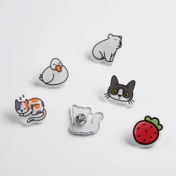Animal Acrylic Pin Badge