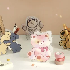 Animal Friends Acrylic Pen Holder