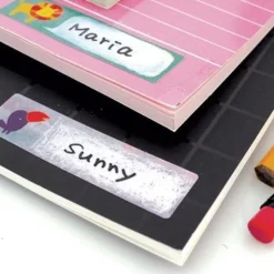 Animal Name Tag Sticker Set