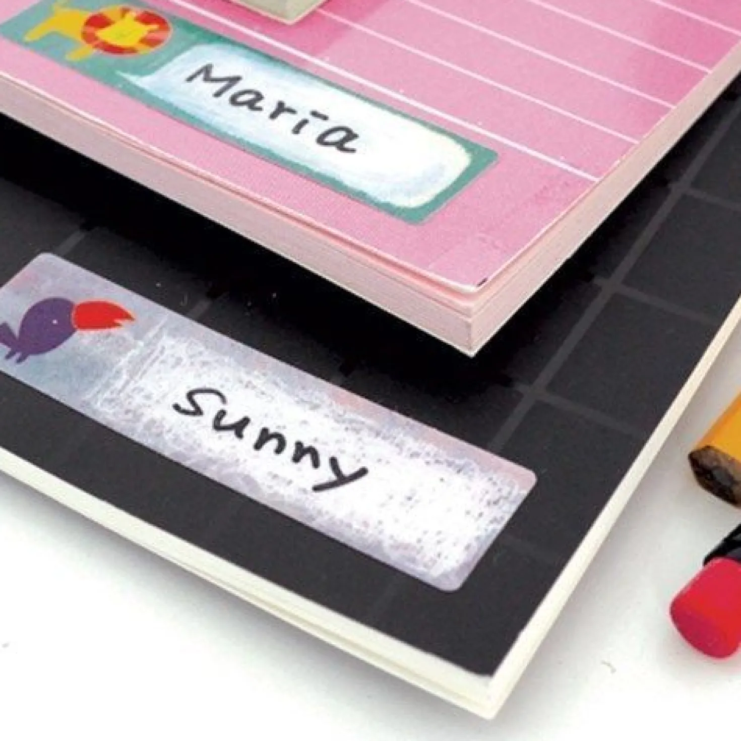 Animal Name Tag Sticker Set