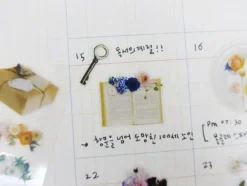 Antique Floral Deco Sticker