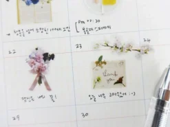 Antique Floral Deco Sticker