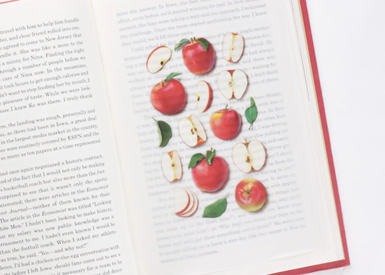Apple Pressed Fruit Sticker