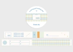 Archiving Grid Masking Tape