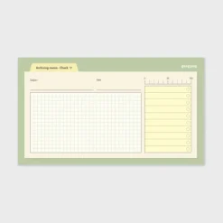 Archiving Schedule Sticky Note