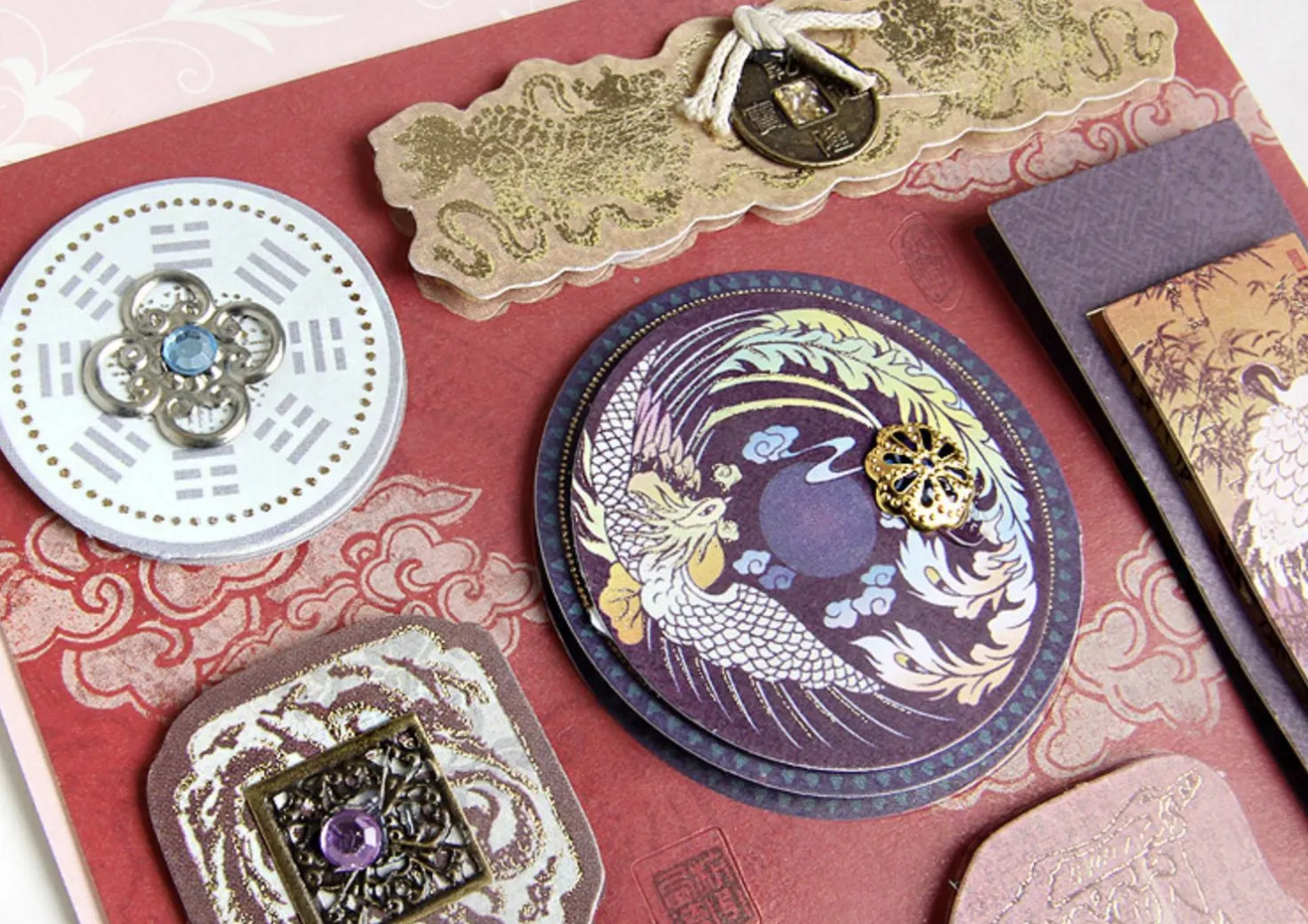 Asia Themed 3D Deco Sticker