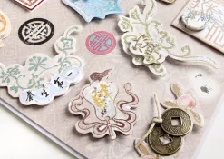 Asia Themed 3D Deco Sticker