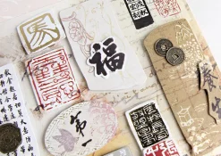 Asia Themed 3D Deco Sticker