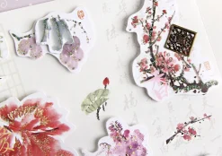 Asia Themed 3D Deco Sticker