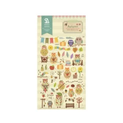 Autumn Animal Deco Sticker