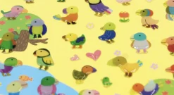 Baby Bird Epoxy Sticker