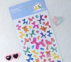 Balloon Friends PVC Sticker