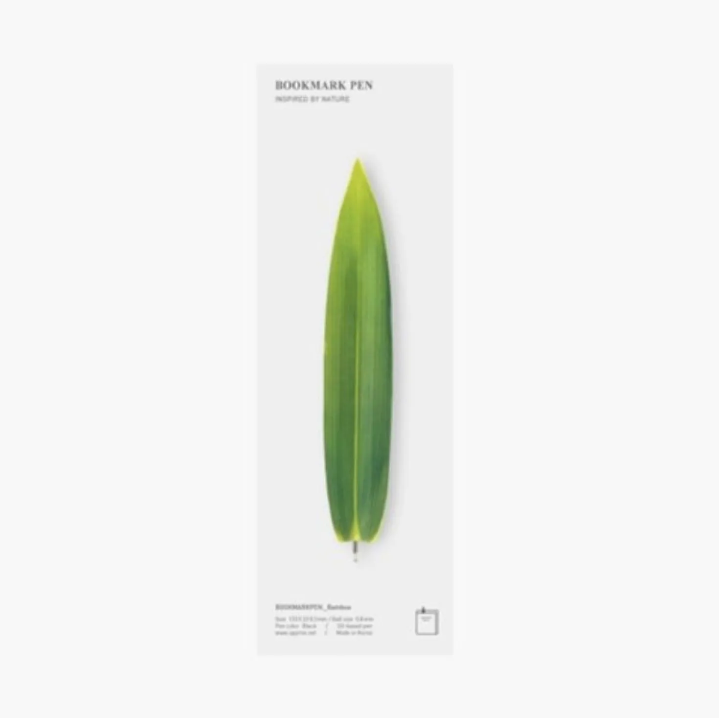 Bamboo Leaves Bookmark Pen