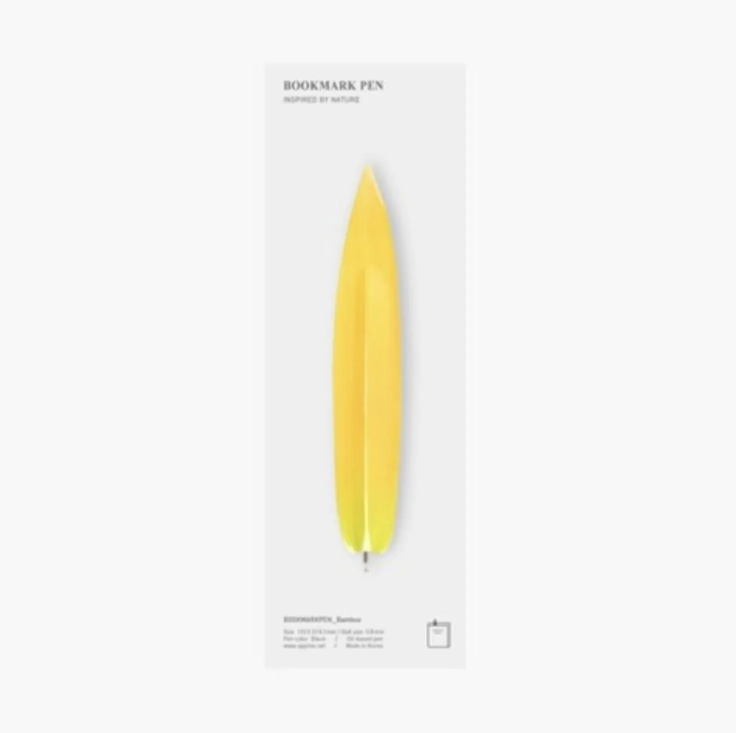Bamboo Leaves Bookmark Pen