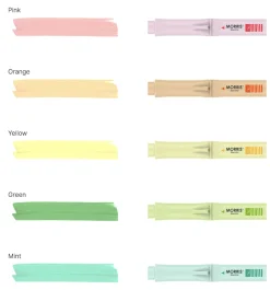 Bamboo Pastel Twin Marker