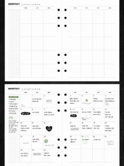 Basic Bulk 6 Ring A5 Planner Refill