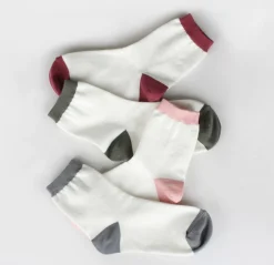 Basic Color Point Women Socks