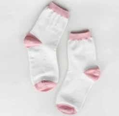 Basic Color Point Women Socks