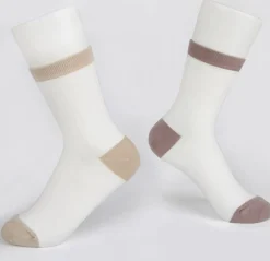 Basic Color Point Women Socks