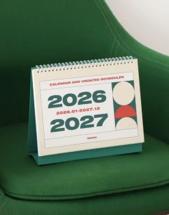2026-2027 Basic Desk Calendar