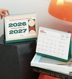 2026-2027 Basic Desk Calendar