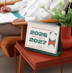 2026-2027 Basic Desk Calendar