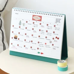 2026-2027 Basic Desk Calendar