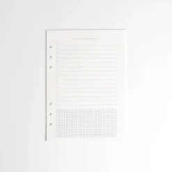 Basic 6 Ring A5 Note Refill