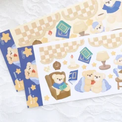 Bear Friends Slim Sticker