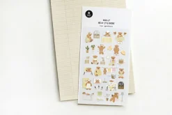 Bear's Day Deco Sticker
