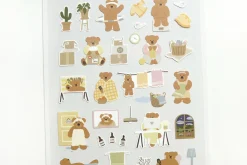 Bear's Day Deco Sticker