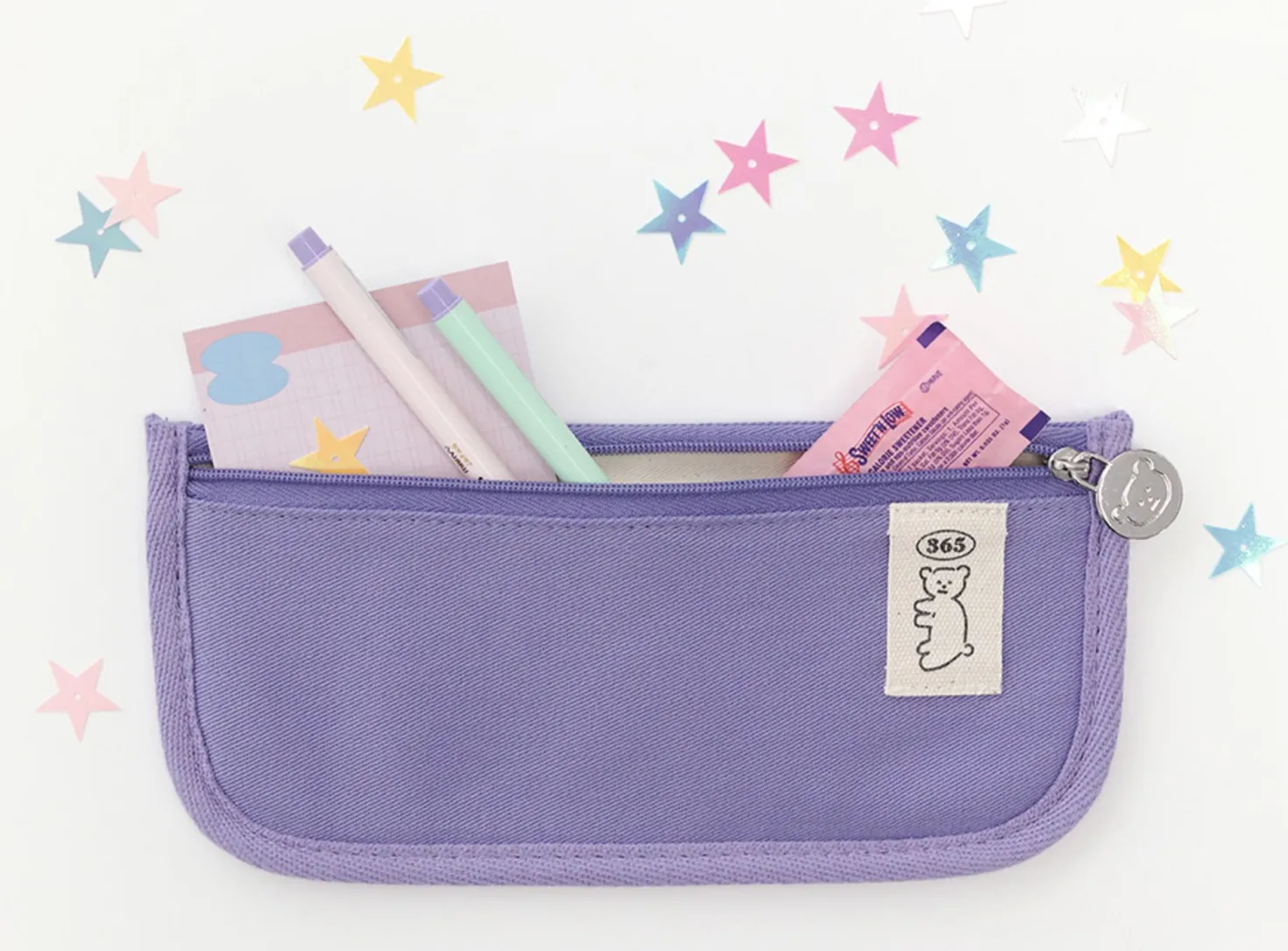 Bear Slim Cotton Pen Pouch
