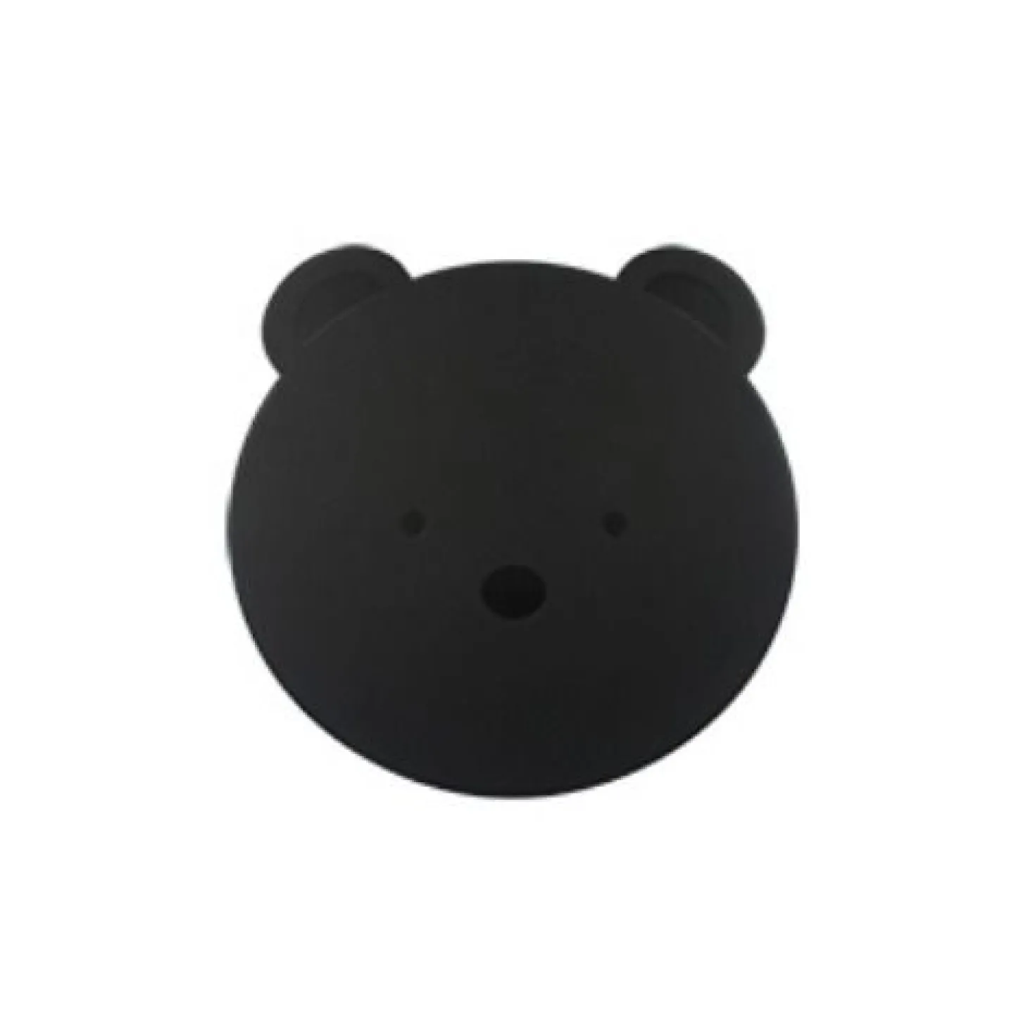 Bear Vegan Leather Mouse Pad