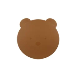 Bear Vegan Leather Mouse Pad