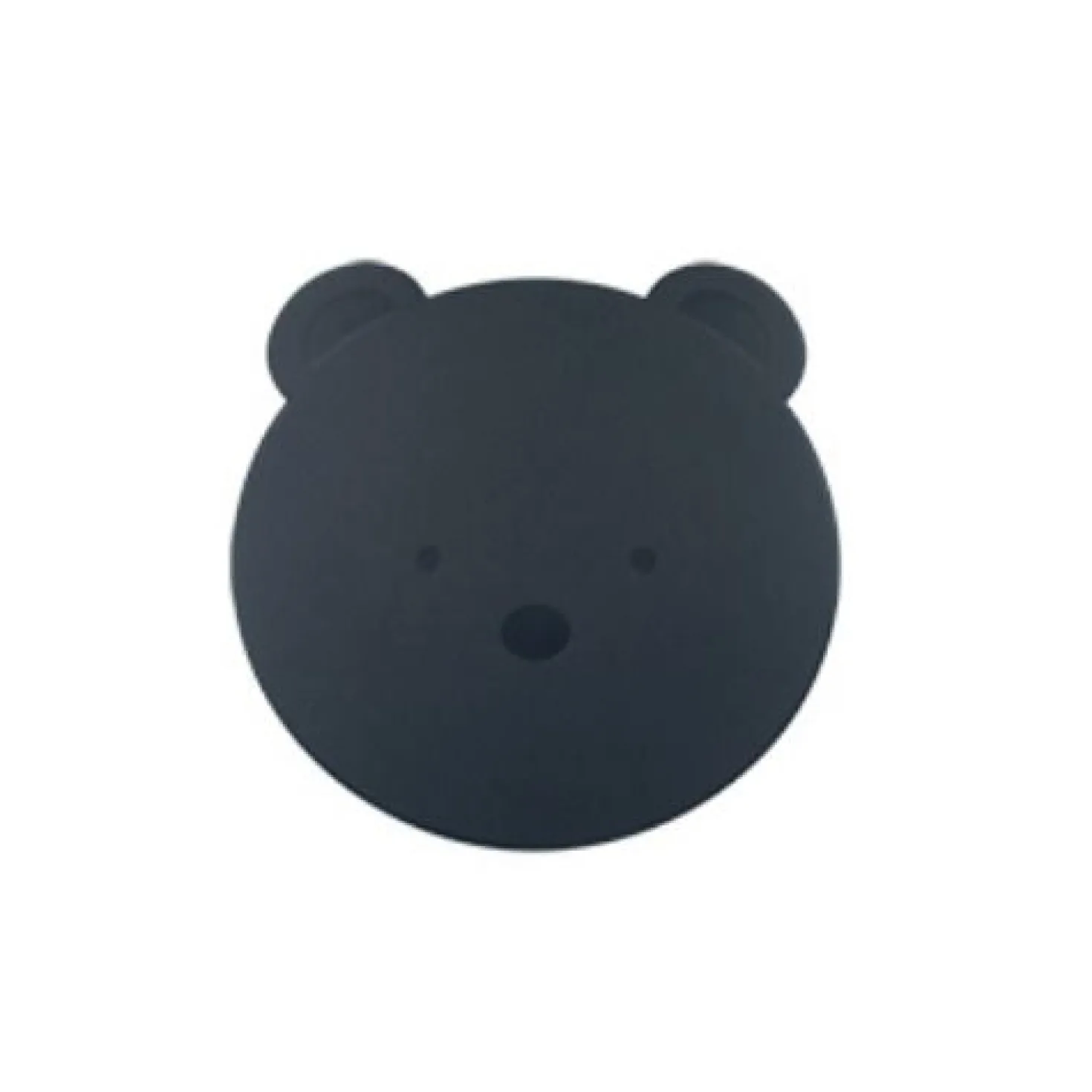 Bear Vegan Leather Mouse Pad