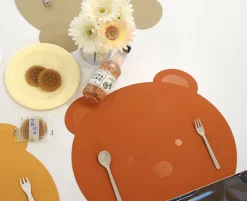 Bear Vegan Leather Placemat