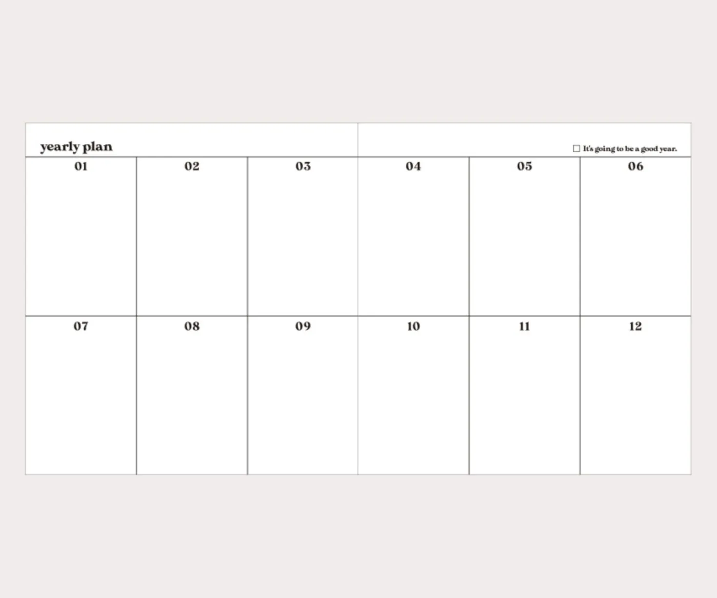 Be Nice to Yourself Planner