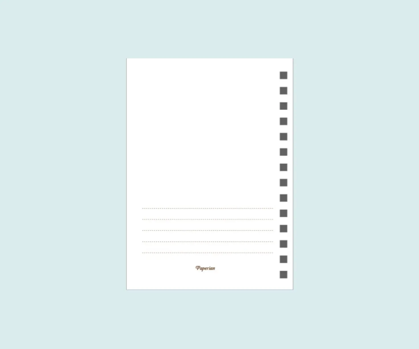 Bits and Pieces Mini Weekly Planner