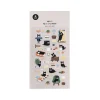 Black Cat Deco Sticker