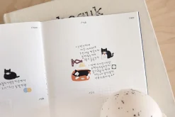 Black Cat Deco Sticker