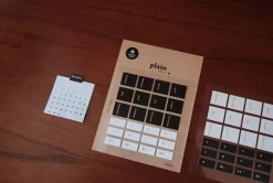 Black & White Index Sticker Set